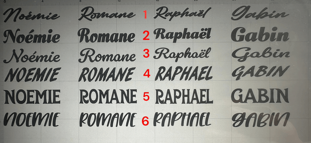 Attache tétine personnalisé