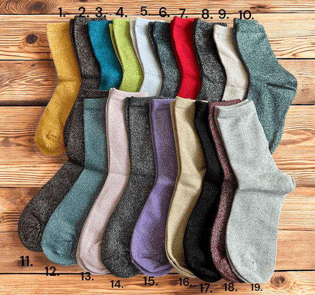 Chaussettes paillettes 
